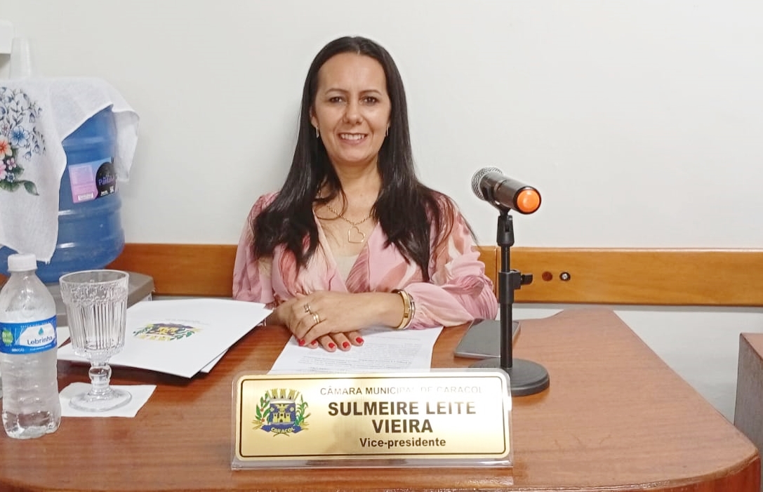 Trabalhos legislativos da Câmara municipal de Caracol da vereadora Meire Leite do dia 10 de outubro de 2025