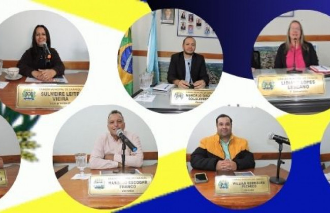 CAMARA MUNICIPAL DE CARACOL: SESSÃO ORDINÁRIA DO DIA 12 DE AGOSTO DE 2025